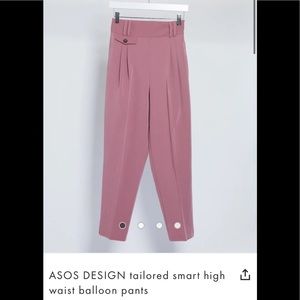 Asos Balloon High waisted Pants
